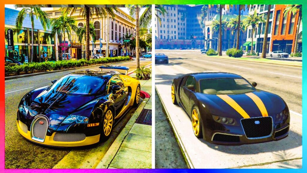 GTA 5 VS REAL LIFE COMPARISON